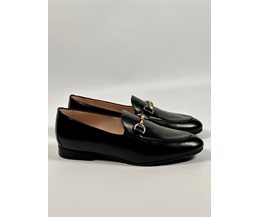 Carlotta loafers svart skinn