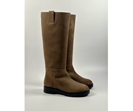 Alessandra stövlar beige mocka