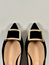 Claudia pumps svart mocka