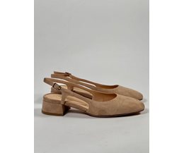 Sofia slingback beige mocka