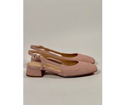 Sofia slingback rosa mocka