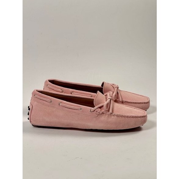 Sally car shoes rosa mocka