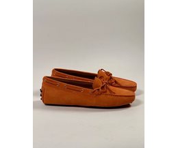 Sally car shoes orange mocka