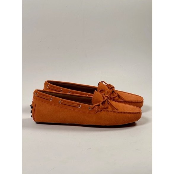 Sally car shoes orange mocka