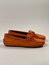 Sally car shoes orange mocka
