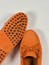 Sally car shoes orange mocka