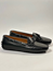 Sally car shoes svart skinn