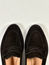 Filippa loafers svart mocka