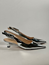 Wilma slingback silver