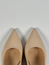 Wilma slingback beige skinn