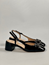 Linda slingback svart naplack