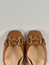 Linda slingback ljus cognac naplack