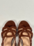 Lovisa sandal brun mocka