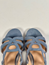 Lovisa sandal ljusblå mocka