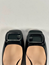 Zoe slingback svart naplack