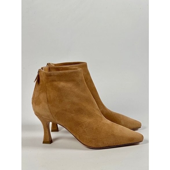 Ines stövlett beige mocka