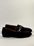 Lotta loafers svart mocka
