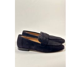 Cindy loafers svart mocka