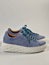 Paola sneakers ljusblå mocka