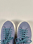 Paola sneakers ljusblå mocka