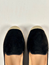 Elenor espadrillos svart mocka
