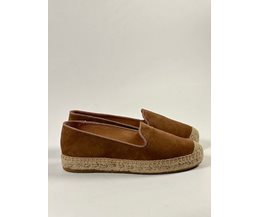 Elenor espadrillos cognac mocka