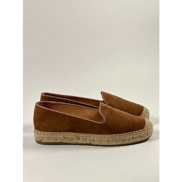 Elenor espadrillos cognac mocka