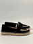Estelle espadrillos svart mocka