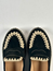 Estelle espadrillos svart mocka