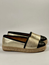 Daria espadrillos guld/svart skinn