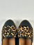 Daria espadrillos leopard/svart skinn