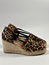 Vera espadrillos leopard skinn