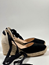 Elvira espadrillos svart mocka