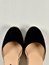 Elvira espadrillos svart mocka