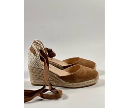 Elvira espadrillos cognac mocka