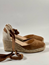 Elvira espadrillos cognac mocka