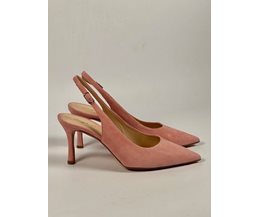 Isabel slingback rosa mocka
