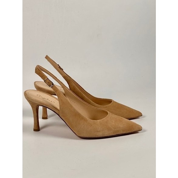 Isabel slingbacks beige mocka