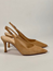 Isabel slingbacks beige mocka