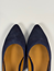 Mona slingback mocka blå