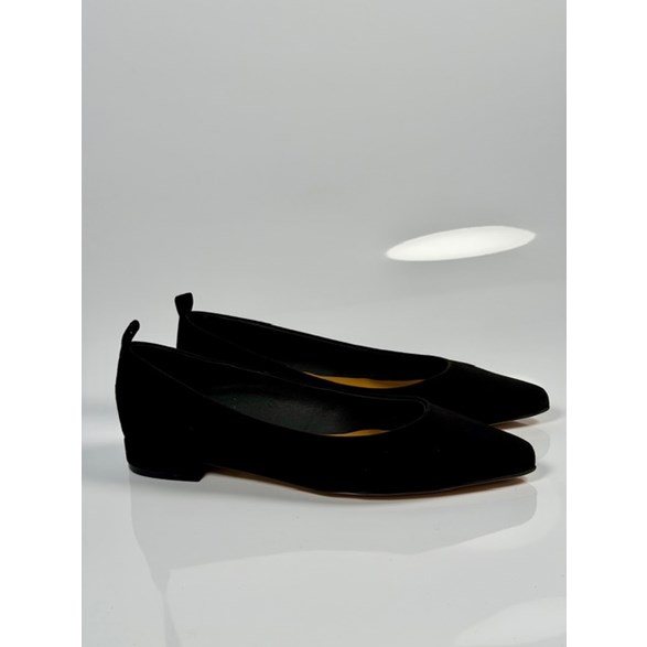 Holly ballerina svart mocka