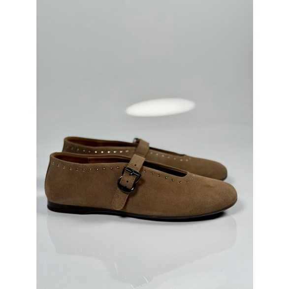 Angelica ballerina beige mocka