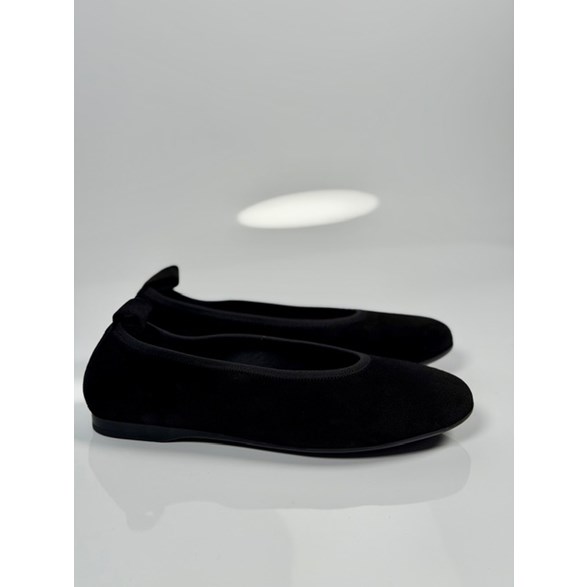 Lisa ballerina svart mocka