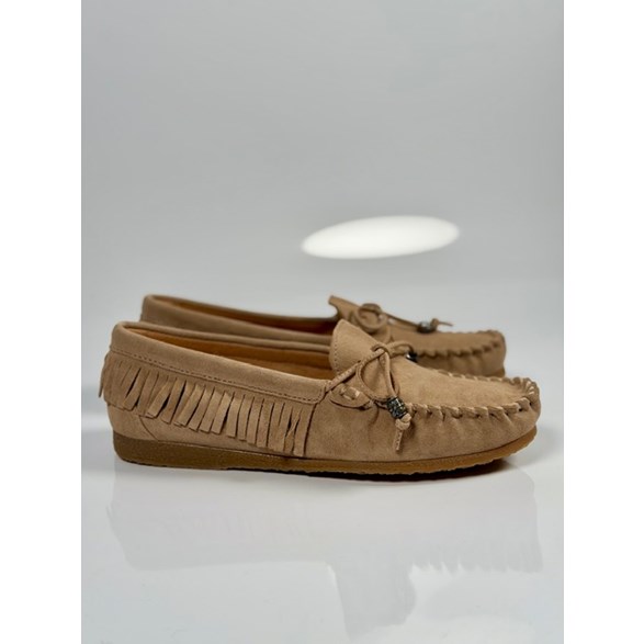 Maria loafers/mockasin beige mocka