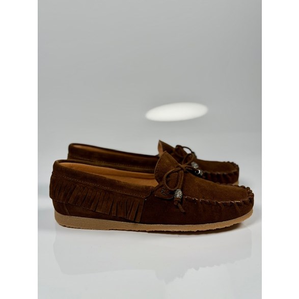 Maria loafers/mockasin brun mocka
