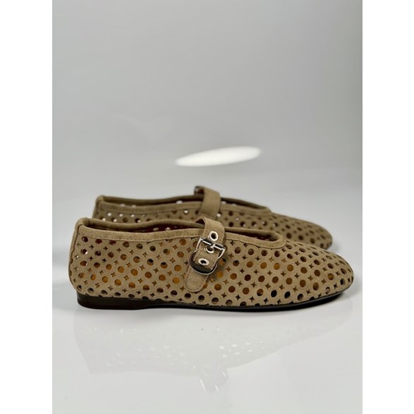 Katja ballerina beige mocka