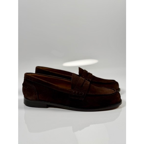 Nina loafers brun mocka