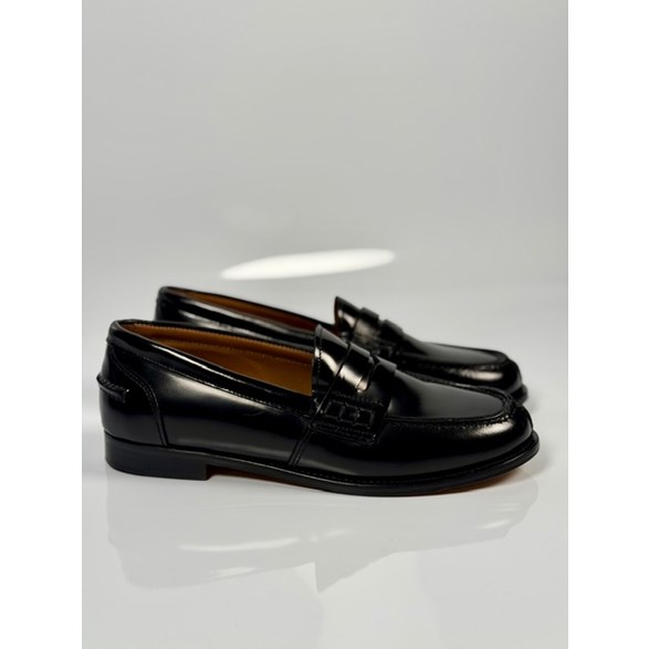 Nina loafers svart skinn