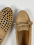 Gina car shoes beige mocka