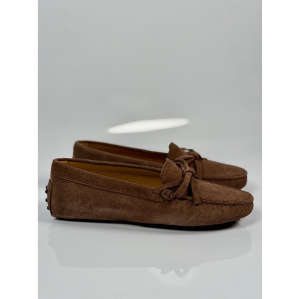 Gina car shoes brun mocka